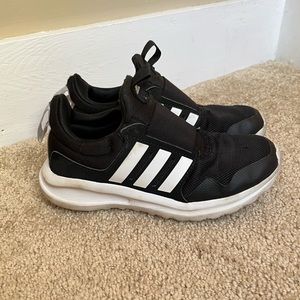 Adidas boys slip on sneakers, size 1